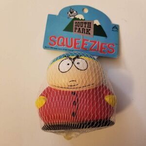 Vtg 1998 South Park Cartman Squeezies Figure Comedy Central Squish Toy Stress